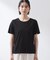 大人にちょうどいい チャーム付きドット柄Tシャツ
