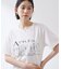 【ひんやり/吸水速乾】ロゴレースカバーリングTシャツ