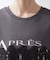 【ひんやり/吸水速乾】ロゴレースカバーリングTシャツ