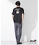 頭文字D 別注 『フジワラ』 グラフィック半袖Tシャツ ステッカー＆チャーム付き