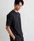 【接触冷感/洗濯機OK／セットアップ可】ナイロンストレッチ半袖Tシャツ