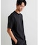 【接触冷感/洗濯機OK／セットアップ可】ナイロンストレッチ半袖Tシャツ