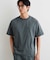 【接触冷感/洗濯機OK／セットアップ可】ナイロンストレッチ半袖Tシャツ
