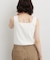 【前後2WAY】スクエアリブタンクトップ