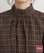 POLO BCS/チェックスカーフ付きブラウス