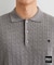 POLO BCS/ケーブルニットポロ