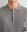 POLO BCS/ケーブルニットポロ