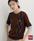 POLO BCS/アーガイル半袖ニット