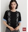 POLO BCS/アーガイル半袖ニット