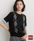 POLO BCS/アーガイル半袖ニット