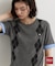 POLO BCS/アーガイル半袖ニット