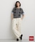 POLO BCS/アーガイル半袖ニット