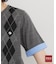 POLO BCS/アーガイル半袖ニット