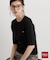 POLO BCS/ケーブル半袖ニット