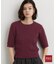 POLO BCS/ケーブル半袖ニット