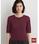 POLO BCS/ケーブル半袖ニット