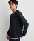 【洗濯機OK】ワッフル レイヤード 長袖Tシャツ