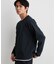 【洗濯機OK】ワッフル レイヤード 長袖Tシャツ