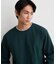 【洗濯機OK】ワッフル レイヤード 長袖Tシャツ