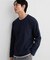 【洗濯機OK】ワッフル レイヤード 長袖Tシャツ