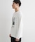 【洗濯機OK】ポンチ長袖フォト長袖Tシャツ