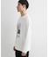 【洗濯機OK】ポンチ長袖フォト長袖Tシャツ