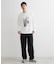 【洗濯機OK】ポンチ長袖フォト長袖Tシャツ