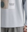 【洗濯機OK】ポンチ長袖フォト長袖Tシャツ