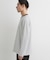 【洗濯機OK】リップルボーダー長袖Tシャツ