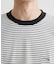 【洗濯機OK】リップルボーダー長袖Tシャツ