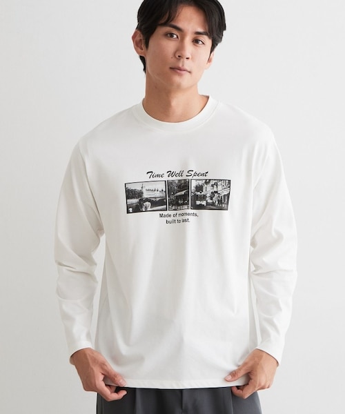 フォトシプリント 長袖Tシャツ｜ザショップティーケーの通販｜&mall