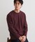【洗濯機OK】カノコ編み 長袖Tシャツ