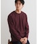【洗濯機OK】カノコ編み 長袖Tシャツ
