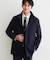【洗える／ビジネス兼用／2WAY】ウーリック スタンドカラーコート