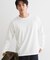 【ジャケットスタイルにも◎】リンクス柄 長袖Tシャツ