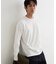 【ジャケットスタイルにも◎】リンクス柄 長袖Tシャツ