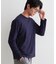 【ジャケットスタイルにも◎】リンクス柄 長袖Tシャツ