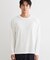 【ジャケットスタイルにも◎】リンクス柄 長袖Tシャツ