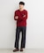 【秋から着られる】スウェットライクニット