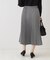 チェックプリーツスカート