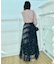 【ふわっと揺れる華やぎスカート】ブークレチュールスカート