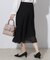 【セレモニーシーン/お仕事にも】ランダムプリーツスカート