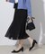 【セレモニーシーン/お仕事にも】ランダムプリーツスカート