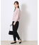 【ラクチンきれい見えパンツ】リボンハイパーストレッチパンツ