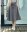 【きれいめ・美脚効果・通勤】ネオシャンブルラップ風スカート