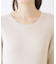 【上品な落ち感・美シルエット】アイレットリブデザインニットワンピース