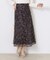 【華やか・通勤・華奢見え】バックレースアップエンブロスカート
