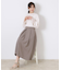 【きれいめ・美脚効果・通勤】ネオシャンブルビットスカート