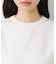 【大人可愛い・フェミニン・通勤】袖レースドッキングニット