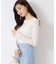 チュールクルーネックTシャツ